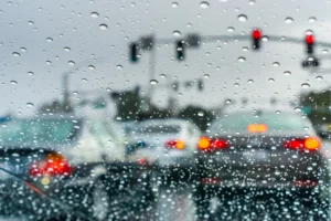 driving in the rain